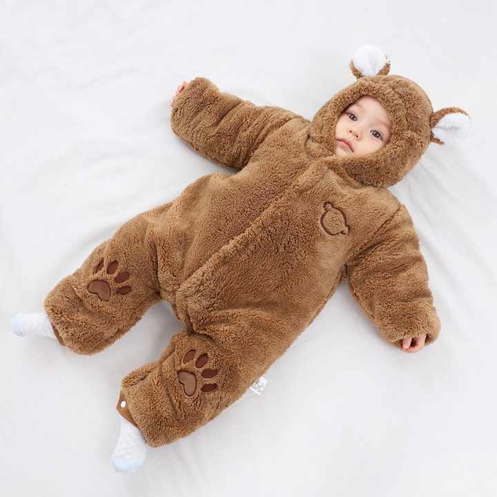 Newborn long sleeve romper 