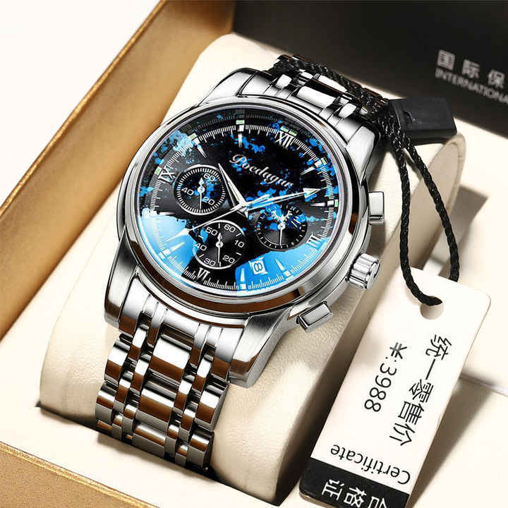 ساعات رجالية موديل .POEDAGAR 8058 Men's