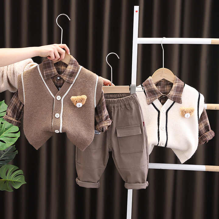 Stylish Kids Long Sleeve Suits, Latest Collections. 