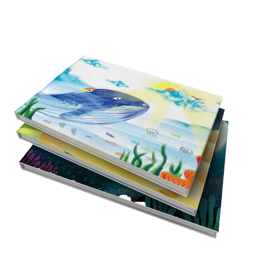 Environmentally friendly educational books for children 