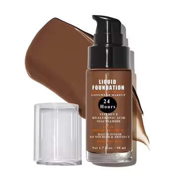 Smooth Brightening Liquid Foundation Face Makeup Moisturizing Tinted Concealer BB Cream SPF 38 Long Wear Full Coverage Matte 