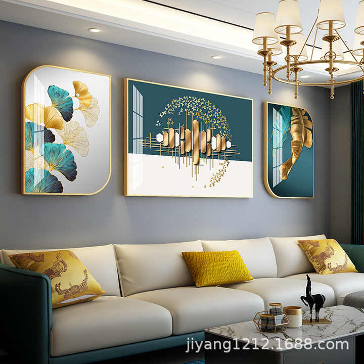 Modern Simple Living Room Decorative Painting 