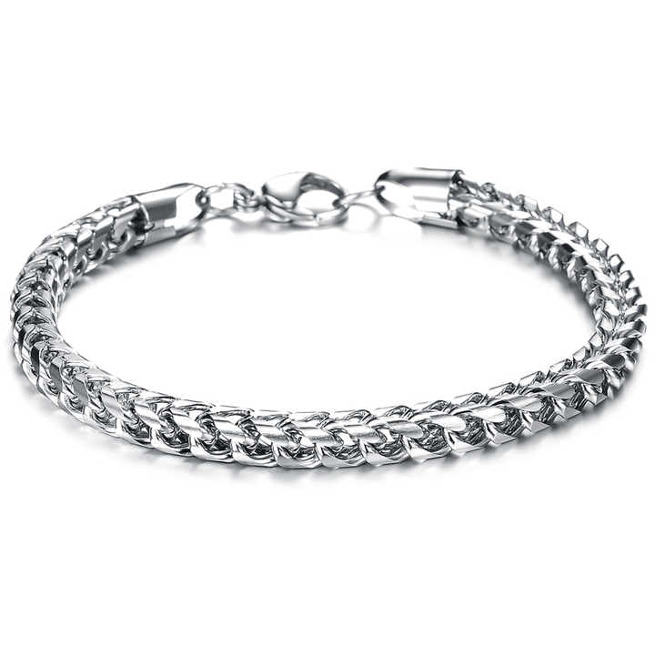 Simple Stainless Steel Wrist Chain 