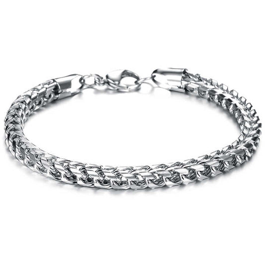 Simple Stainless Steel Wrist Chain 