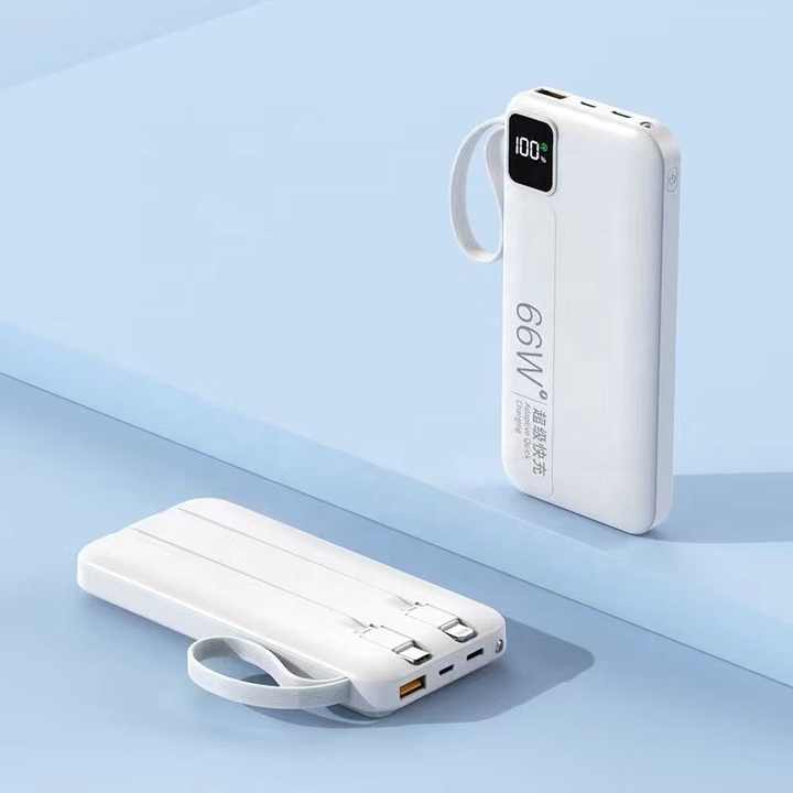 Magnetic portable battery. 
