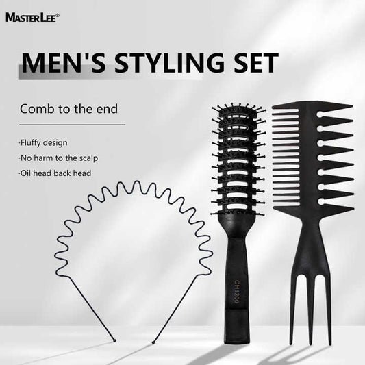Black Hair Styling Set-barber Hair 