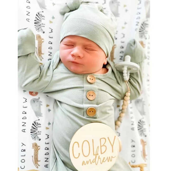 Baby Romper Knot Dress 