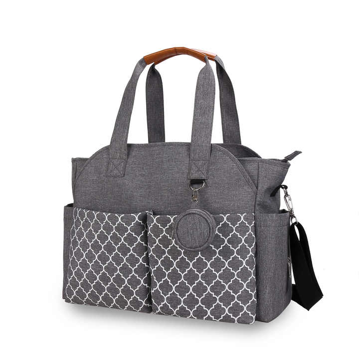 Shoulder Mommy Bag With Printed 