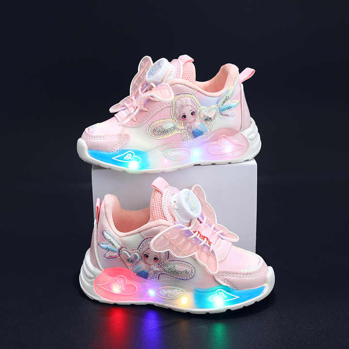 Girls' light sneakers