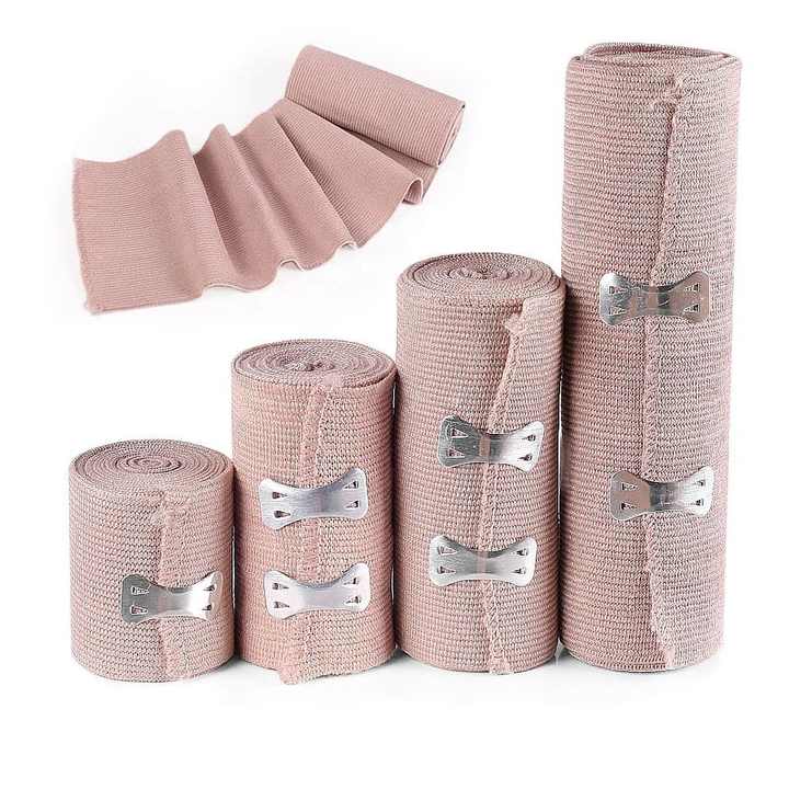 Medical Manufacturer High Elastic Latex Bandage First Aid 
