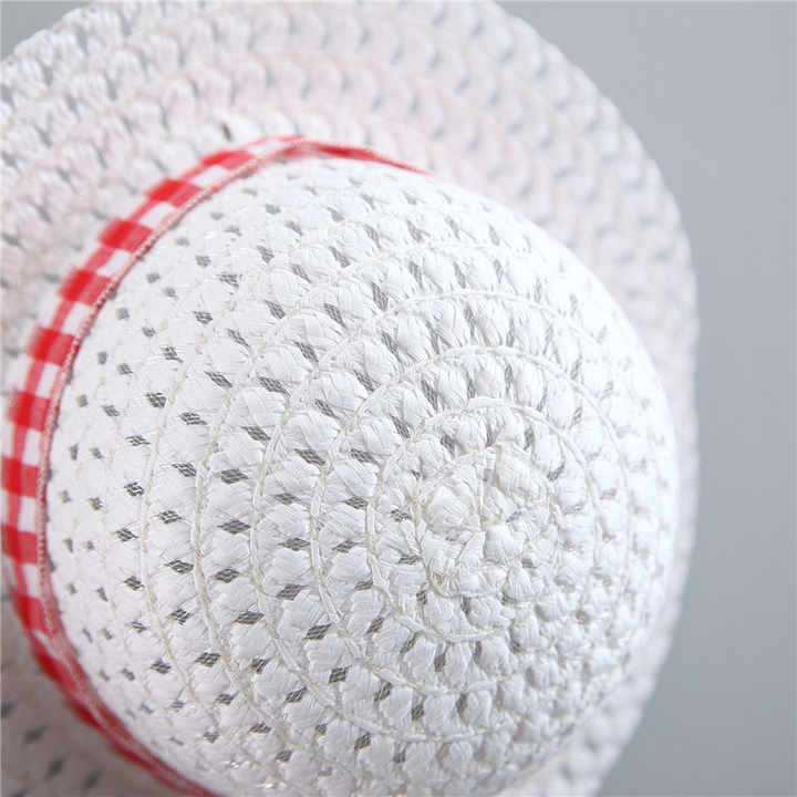 Baby Girl Dress Print Plaid Bow Summer 