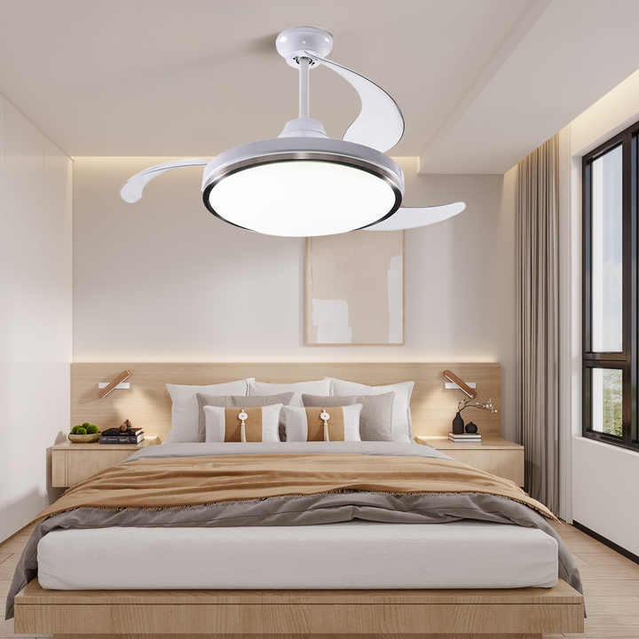 Modern invisible ceiling fan 