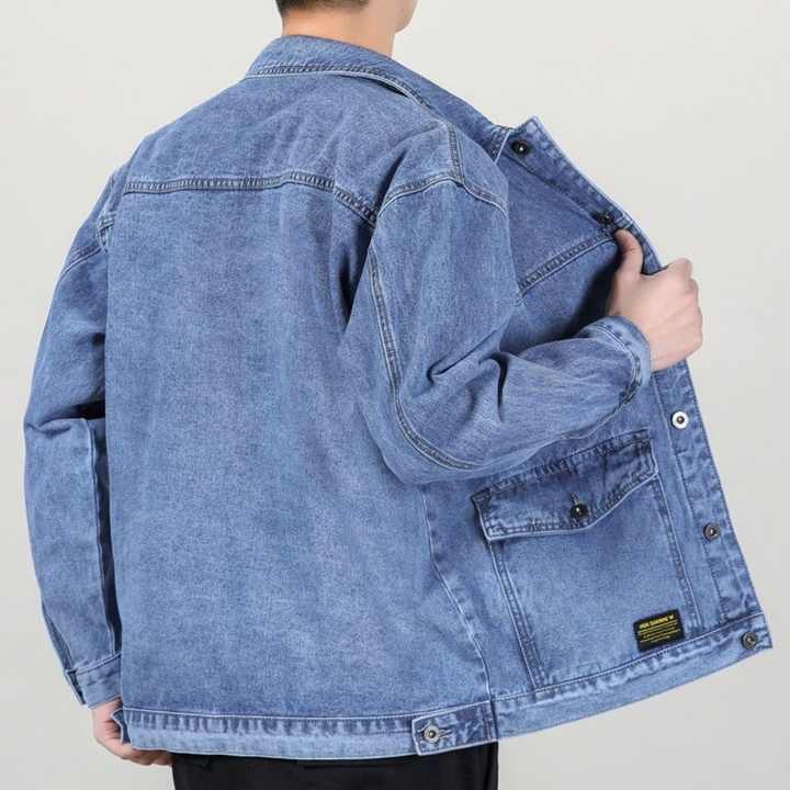 Men's Autumn Denim T-Shirt 