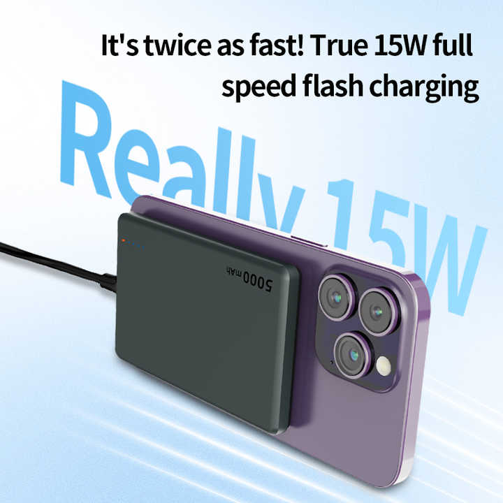 Portable magnetic power bank 