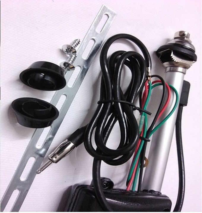 Retractable antenna for cars 