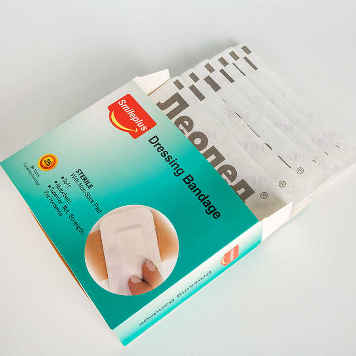 First aid wound plasters 