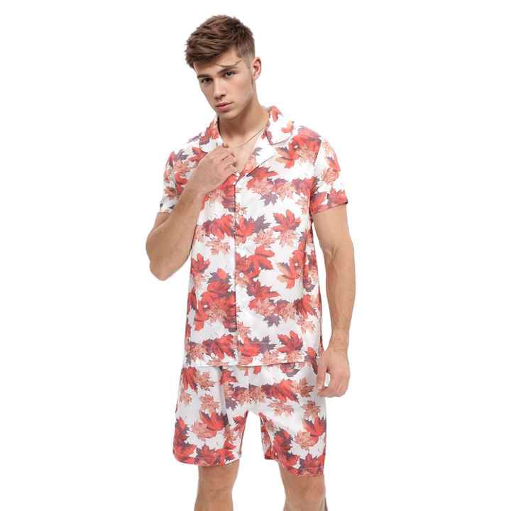 Men's Pajama Shorts Set