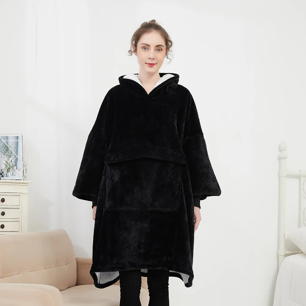 بطانيات بغطاء رأس-hooded blankets