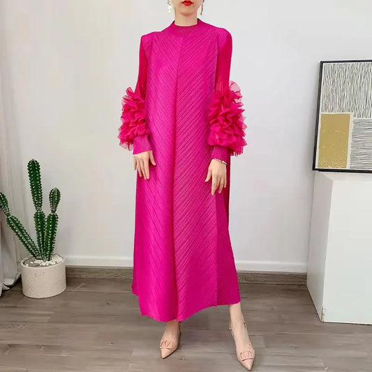 Long loose women's dress 