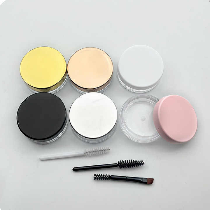 New Products Organic Makeup Long-lasting Waterproof Vegan Eyebrow Setting Gel Clear Eyebrow Gel Private Label Freeze Eyebrow Wax 
