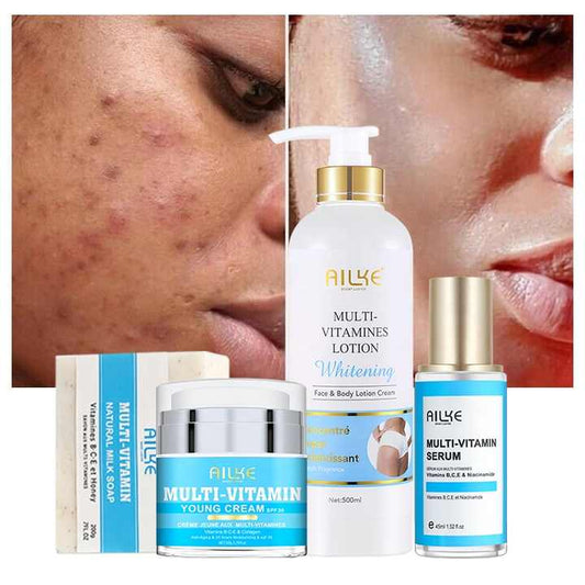 Sets Skin Care Products Set for Adults - 4 in 1 Facial Care Set 
