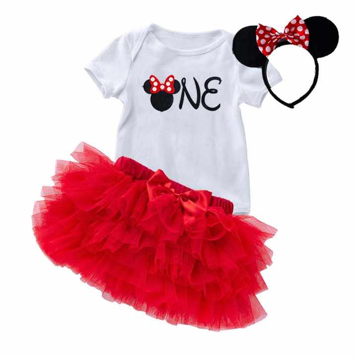 طقم ملابس صيفي للفتيات الصغيرات ، طقم ملابس للفتيات الصغيرات من رومبير توتو تنورة Toddler Girls Summer Clothes Set, Baby Girls Romper Tutu Skirt Outfits