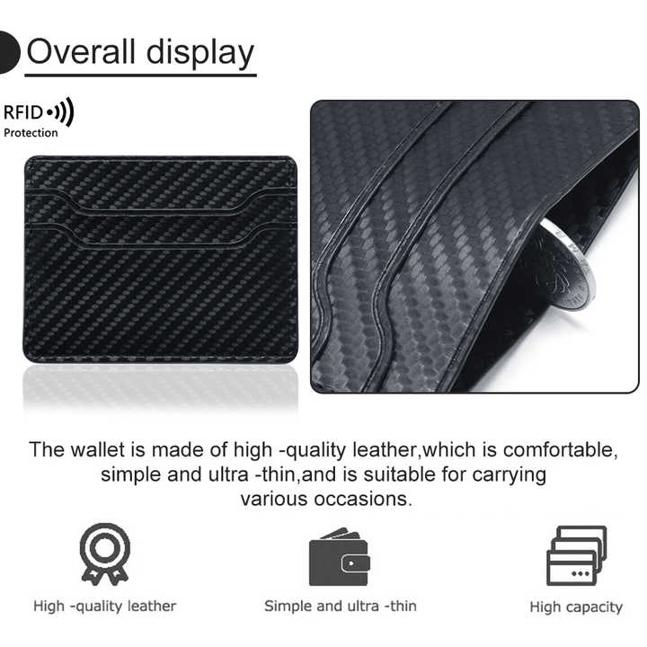 Luxury Card Wallet Design High Quality Credit Card 