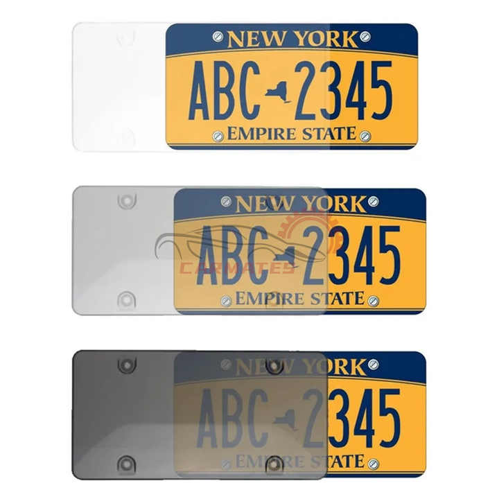 Universal Colored and Tan License Plate Holder with . 