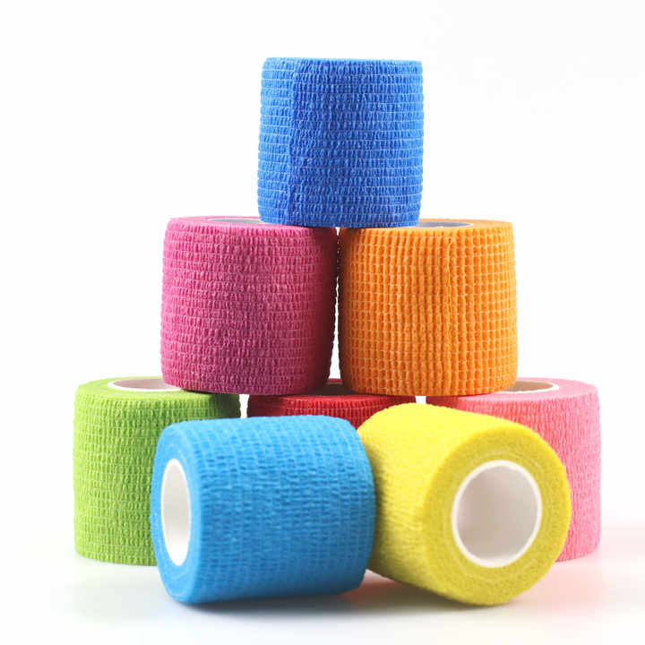 Medical Cotton Sports Wound Knee Support Bandage. 