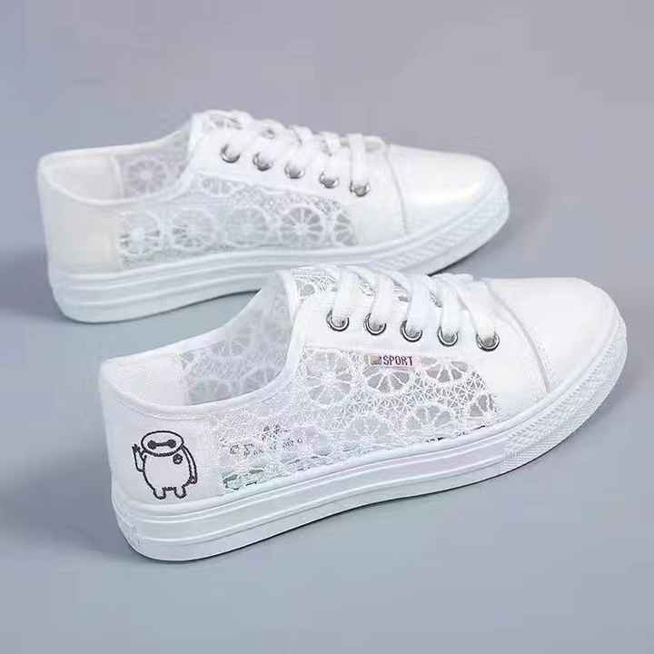 Hongyan Hot Selling White-Hongyan Canvas Shoes 