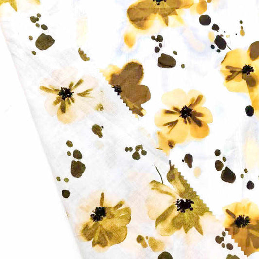 Cotton Poplin Fabric with Digital 