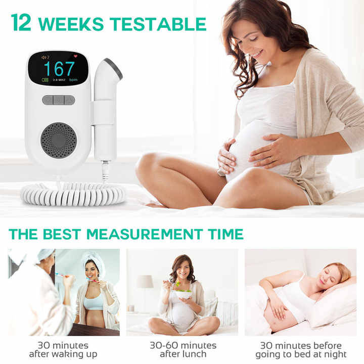 Fetal heart rate monitor The latest fetal heart rate monitor 