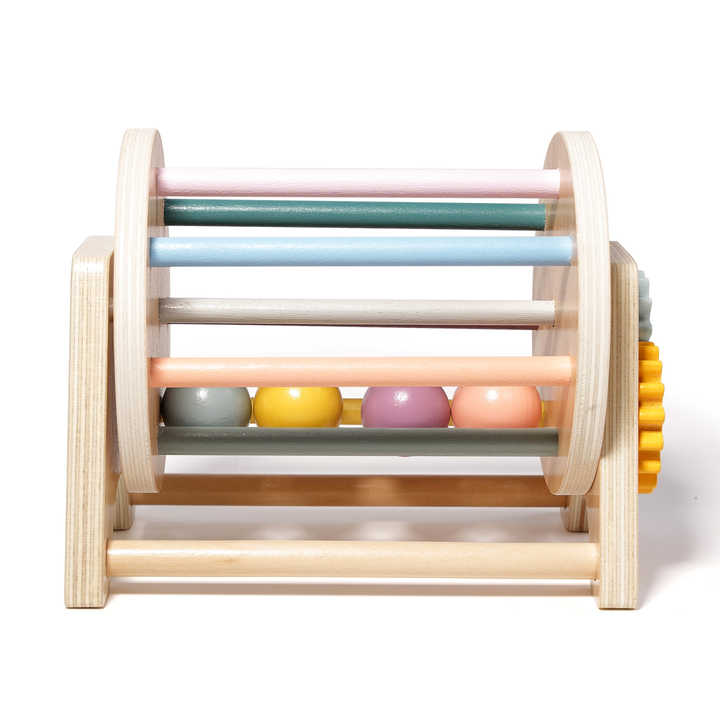 New Wooden Montessori Drum Toy, 3 in 
