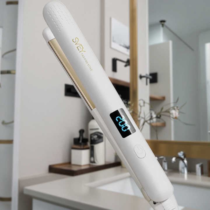 Dual-Purpose Long-Lasting Ceramic Hair Styling Iron. 