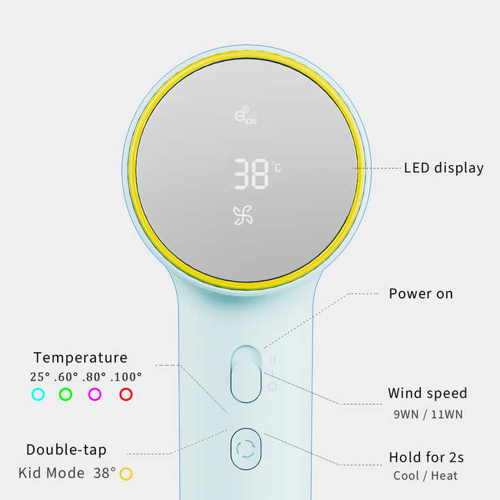 مجفف شعر كهربائي احترافي - اجهزة الشعر