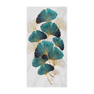 Scandinavian Style Poster Green Vacation Art Painting Home Decor Wall Art 