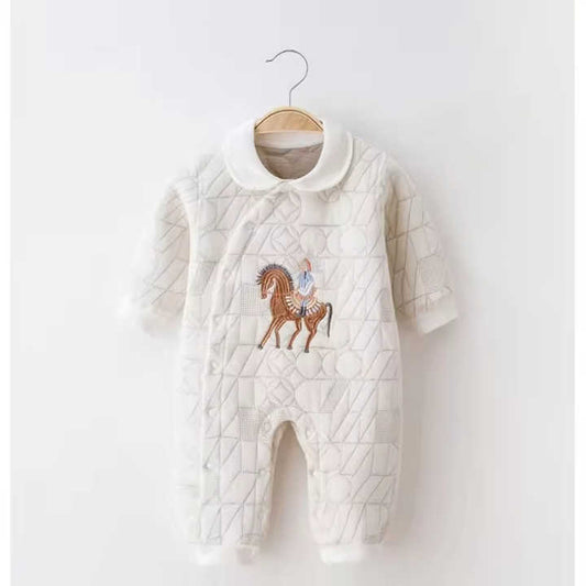 Unisex Baby Boy Girl Romper - High Quality Toddler Winter Bodysuit 
