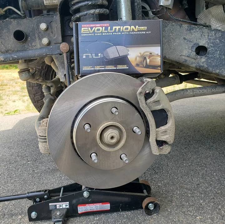 Suspension and brake pads 