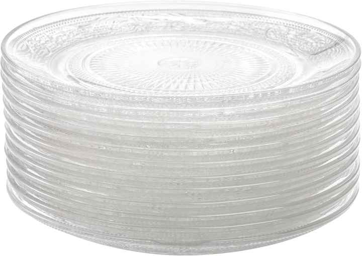 أطباق سلطة فواكه زجاجية  glass fruit salad plates