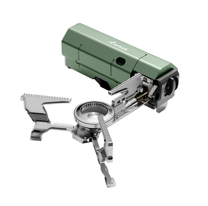 Yama Mini Outdoor Hiking Gas Stove, Folding Gas Stove, 