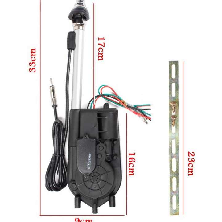 Retractable antenna for cars 