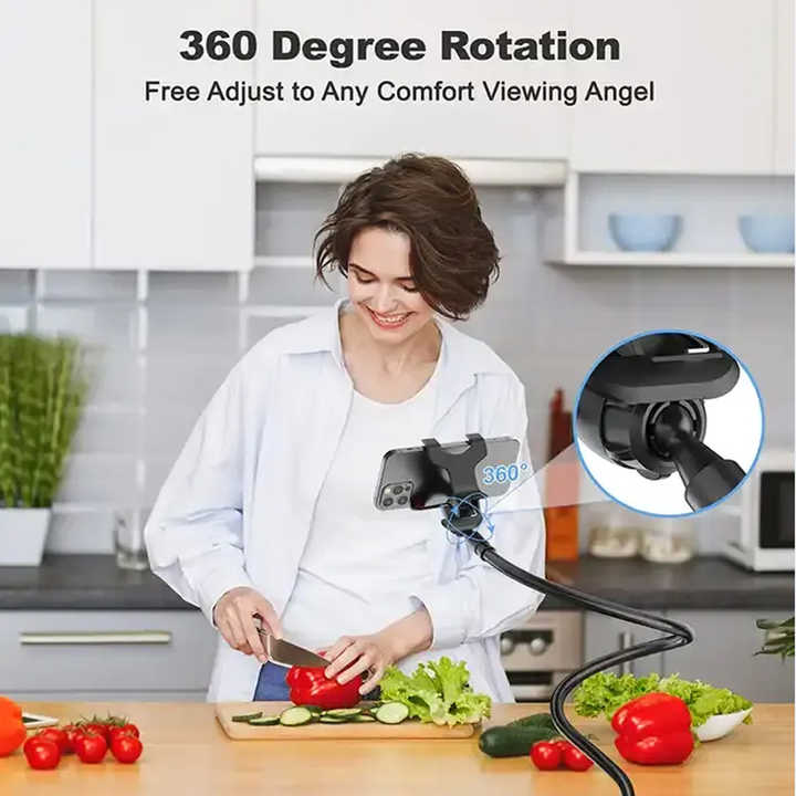 Adjustable Long Arm Lazy Mobile Phone Holder Stand 