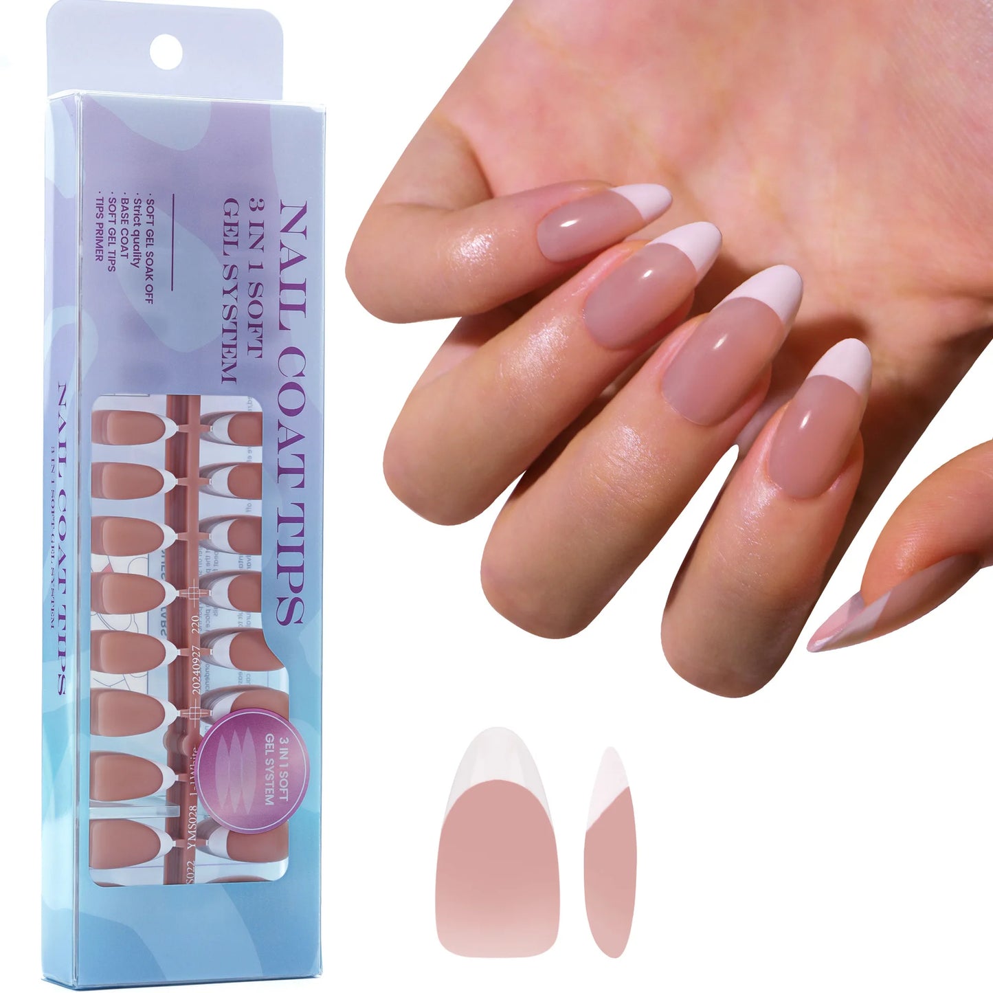 Gel Nail Set - Hand Nails 