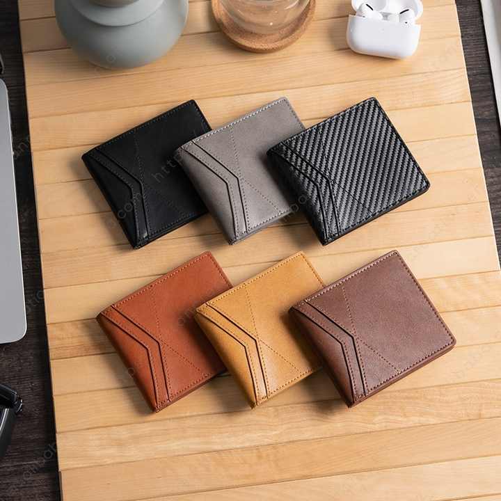 High Quality Slim Leather Wallet Factory. 