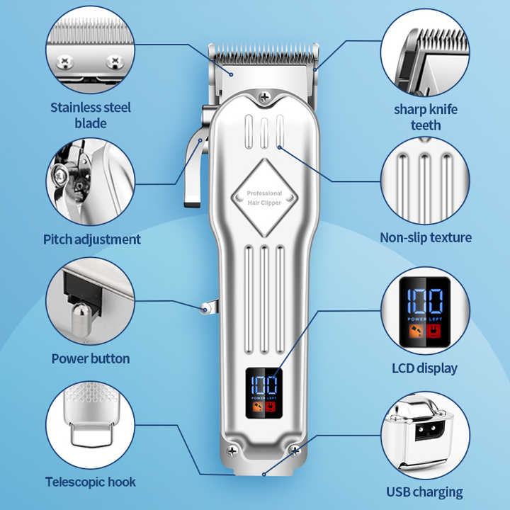 Cordless haircut 