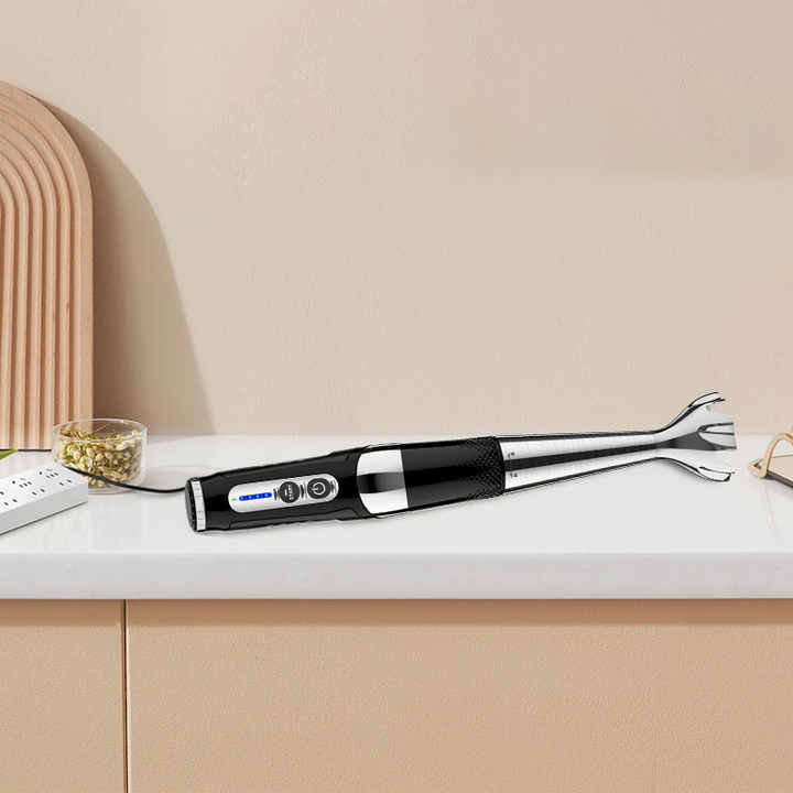 4 in 1 Mini Cordless Hand Blender for Fresh Juices Professional Electric Handheld Portable Kitchen Blender 