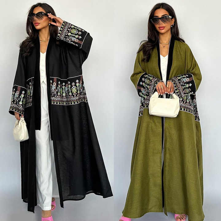 Black abayas for meals and occasions 