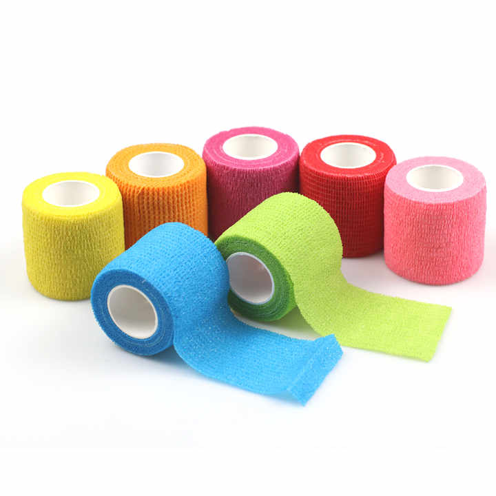 Medical Cotton Sports Wound Knee Support Bandage. 