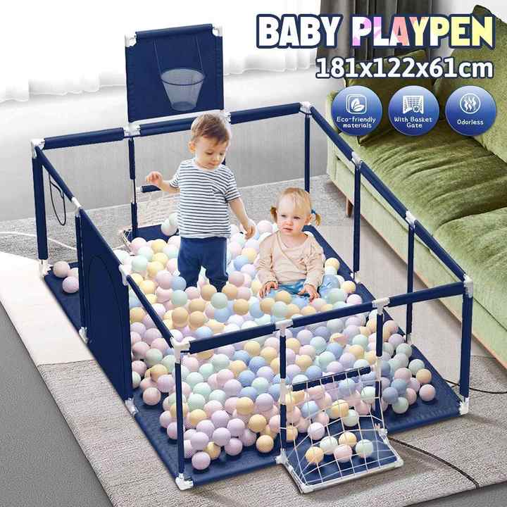 روضة أطفال قابلة للطي ذات جودة ثابتة للأطفال . Stable quality foldable playpen for kids at cheap price