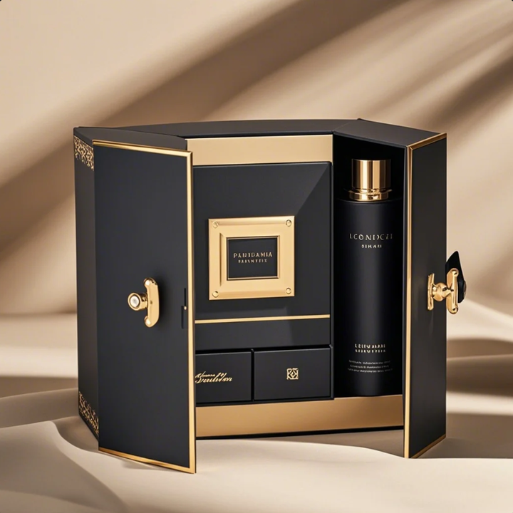 Double Door Opening Magnetic Book - Luxury Paper Box 